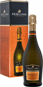Игристое вино Perlino Prosecco DOC (gift box) - 0.75л
