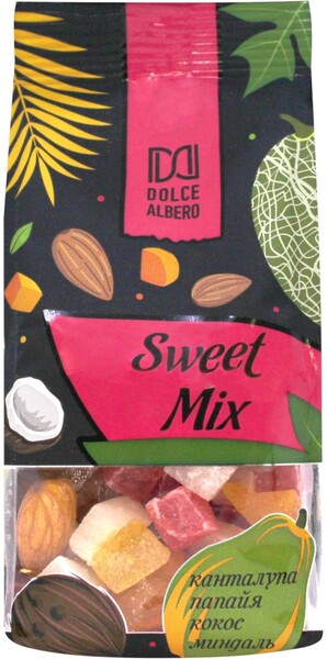 Смесь фруктово-ореховая DOLCE ALBERO Sweet Mix, 130г Россия, 130 г