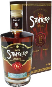 Ром «Santero 15 Anos» в подарочной упаковке, 0.7 л