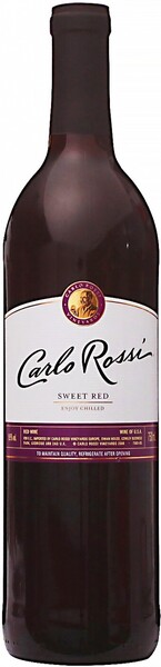 Вино красное сладкое «Carlo Rossi Sweet Red», 0.75 л