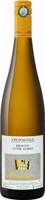 Вино Riesling Cuvée Albert Alsace AOC Domaine Albert Mann 2017 0.75л