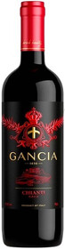 Вино красное сухое «Gancia Chianti», 0.75 л