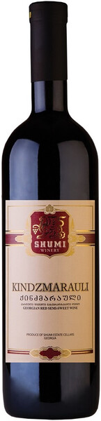 Вино Alazani Valley Shumi красное полусладкое, 0.75 л