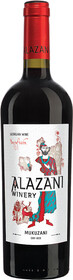 Вино красное сухое «Kakhetia Alazani Winery Mukuzani» 2017 г., 0.75 л