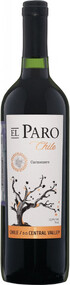 Вино 13% 2019 года сухое красное, регион Центральная Долина категория DO El Paro Carmenere, Чили, 750 мл., стекло
