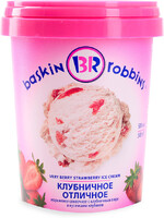 Мороженое Баскин Роббинс Клубничное отличное 500 мл