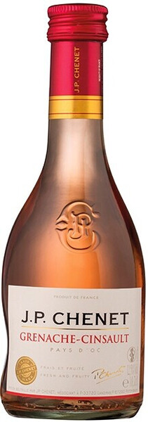 Вино JP. Chenet Grenache-Cinsault розовое полусухое 12% 0.187л