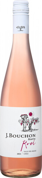 Вино Розе Резерва Х. Бушон 2018 розовое сухое (Rose Reserva J.Bouchon), 13 %, 0.75л