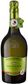Вино игристое Ла Джойоза Азоло Просекко Супериоре Брют белое брют (La Gioiosa Asolo Prosecco Superiore brut), 9,0-15,0 %, 0.75л
