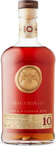 Ром BACARDI Gran Reserva Diez 10 YO, подарочная упаковка, 0,7 л