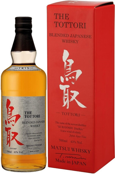 Виски Tottori Blended Japanese Whisky 0.7 л в коробке