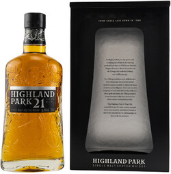 Виски Highland Park 21 Years Old Single Malt Scotch Whisky (gift box) 0.7л