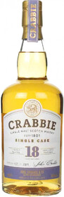Виски шотландский «Crabbie 18 Years Old», 0.7 л