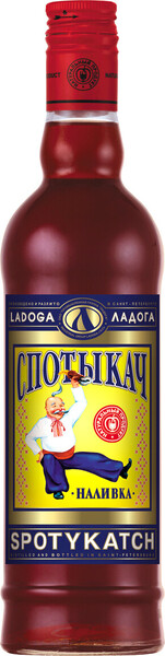 Наливка Ладога Спотыкач 20 % алк., Россия, 0,5 л