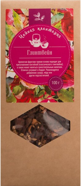 Чай фруктово-травяной ЛЕНТА Глинтвейн ароматизированный 100г