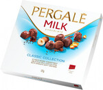 Шоколадный набор Pergale из молочного шоколада, 0.13кг
