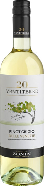 Вино Zonin Pinot Grigio Delle Venezie, 0.75 л