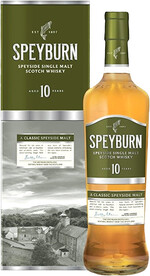 Виски Speyburn, 10 летней выдержки, 0.7 л