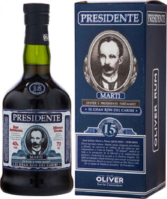 Ром Presidente 15 Years 0.7 л в коробке