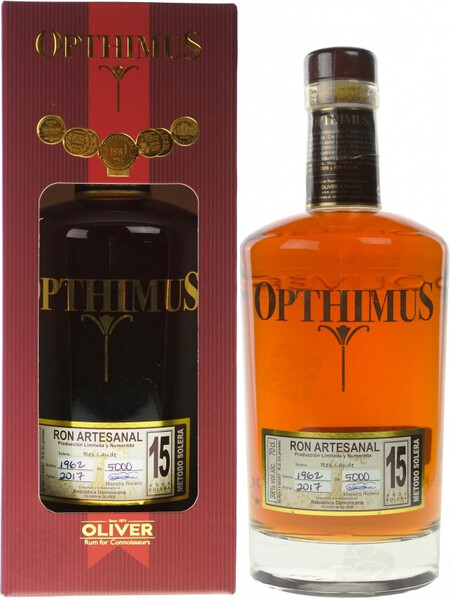 Ром «Opthimus 15 Anos» в подарочной упаковке, 0.7 л