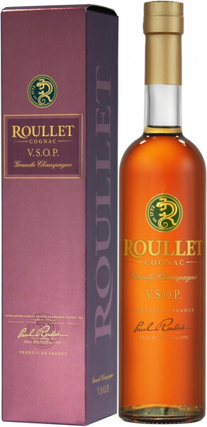 Коньяк Roullet Cognac VSOP Grande Champagne (gift box) 0.5л