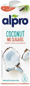 Напиток кокосовый Alpro без сахара обогащенный кальцием и витаминами 1 л