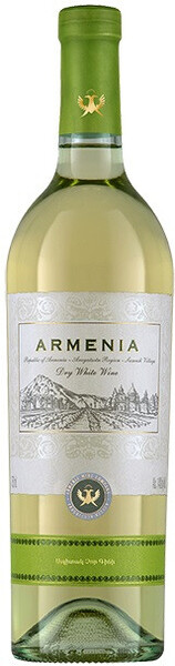 Вино защищенного географического указания регион Арагацотн белое сухое 8,5%-15%, Armenia, 750 мл., стекло