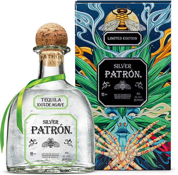Текила Patron Silver Limited Edition 2020 0.75 л в металлической упаковке