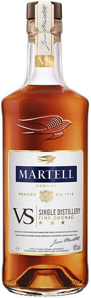 Коньяк Martell VS Single Distillery 0.35л