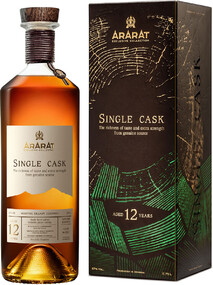 Коньяк Ararat Single Cask Armenian Brandy 12 y.o. (gift box) 0.75л