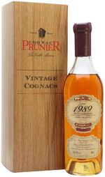 Коньяк Prunier Petite Champagne 1989 58,9%, 0,7 л
