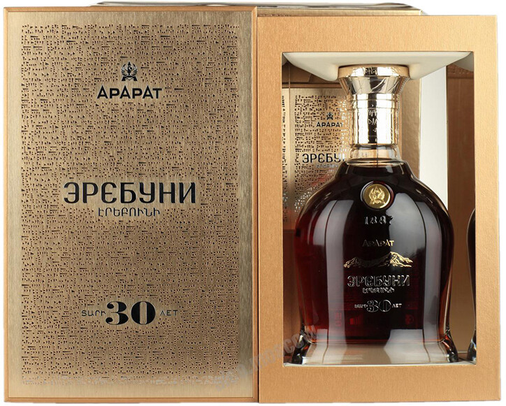 Коньяк ARARAT Erebuni 30 y.o. (gift box) 0.7л