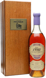 Коньяк французский «Prunier Petit Champagne» 1980 г., в подарочной упаковке, 0.7 л