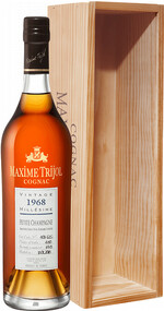 Коньяк Maxime Trijol Cognac Petite Champagne 1968 (gift box) 1968 0.7л