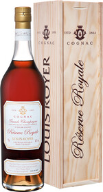 Коньяк Cognac Louis Royer Grande Champagne Reserve Royale (gift box) 0.7л