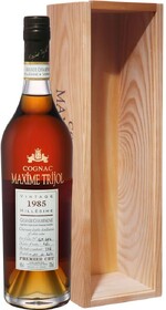 Коньяк Maxime Trijol Cognac Grande Champagne 1er Cru 1985 (gift box) 1985 0.7л