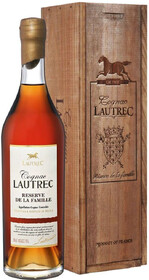 Коньяк Lautrec Reserve de la Famille 0.7 л в коробке