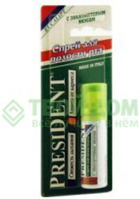 Спрей для полости рта President со вкусом эвкалипта, 20 мл