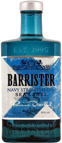 Джин Barrister Navy Strenght Gin 0.7л