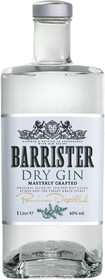 Джин Barrister Dry 40%, 1л