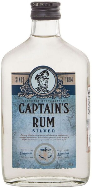 Настойка Капитанский Ром Сильвер 0.25 л