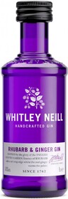 Джин Whitley Neill со вкусом Ревень-Имбирь 43% 0.05л