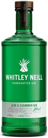 Джин Whitley Neill Aloe & Cucumber Handcrafted Dry Gin 0.2л