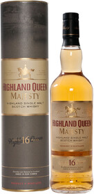 Виски Highland Queen Majesty Single Malt Scotch Whisky 16 y.o. (gift box) 0.7л