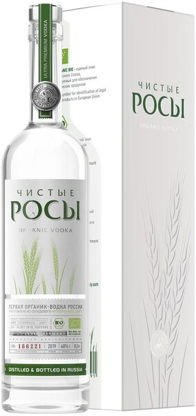 Водка Vodka Chisti Rosi (gift box) 0.5л