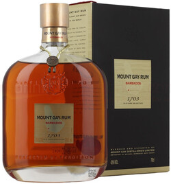 Ром Mount Gay 1703 Old Cask 0.7 л в коробке