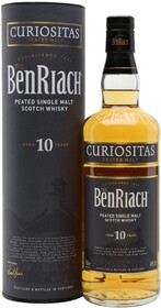 Виски Benriach 10 years Curiositas, in tube (46%) 0.7 л