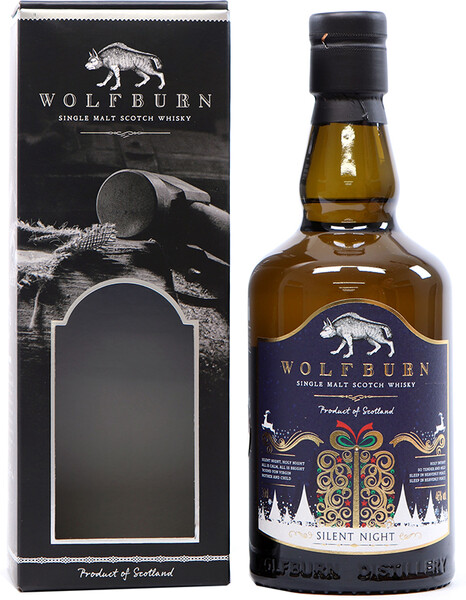 Виски Wolfburn Silent Night 0.7 л в коробке