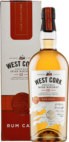Виски West Cork Rumy Cask 12 Years 0.7 л в коробке
