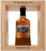 Виски Highland Park 40 y.o. single malt scotch whisky (gift box) 0.7л